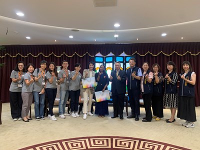 台中市政府感謝世界展望會特別前來拜會,期盼透過本次交流,一起持續為兒少權益暨保