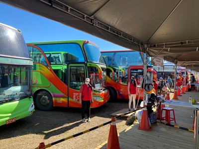 台中國際花毯節圓滿落幕 中市交通局出動4,500車次順利接駁